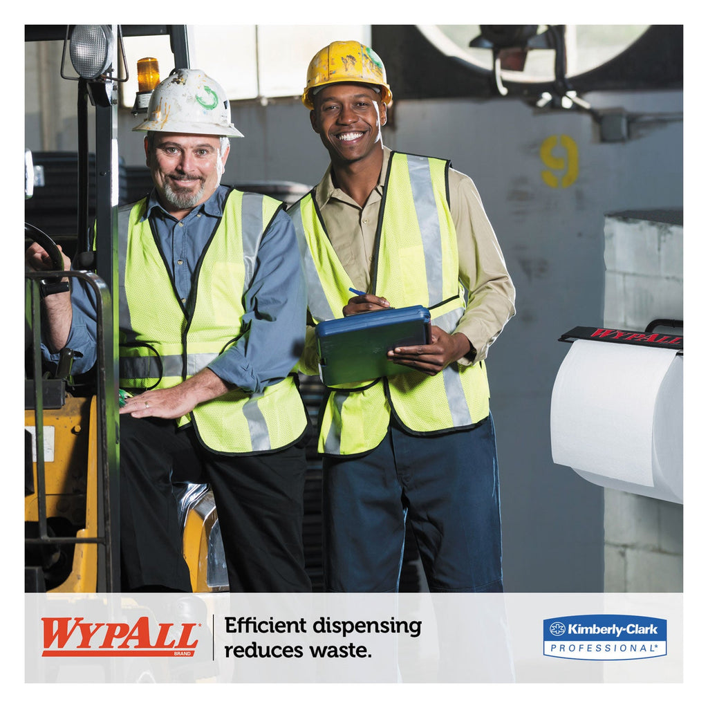 WypAll Jumbo Roll Dispenser, 16.8 x 8.8 x 10.8, Black