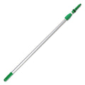 Unger Opti-Loc Extension Pole, 13 ft, Two Sections, Green/Silver