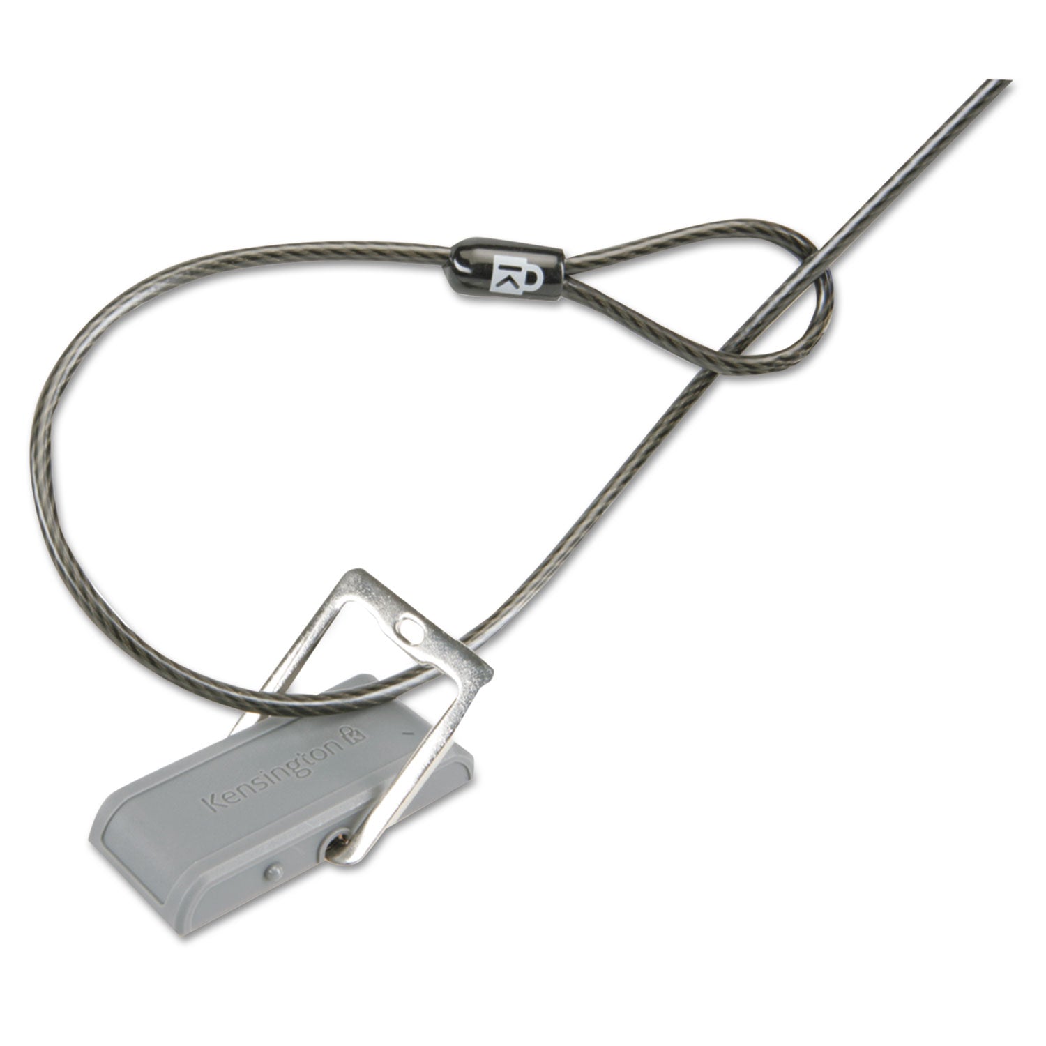 Kensington Desk Mount Cable Anchor, Gray/White
