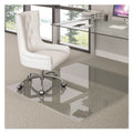deflecto Premium Glass All Day Use Chair Mat - All Floor Types, 48 x 60, Rectangular, Clear
