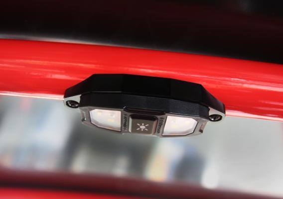 SSV Works Dome Light with Billet Mount for 1.75" Tube