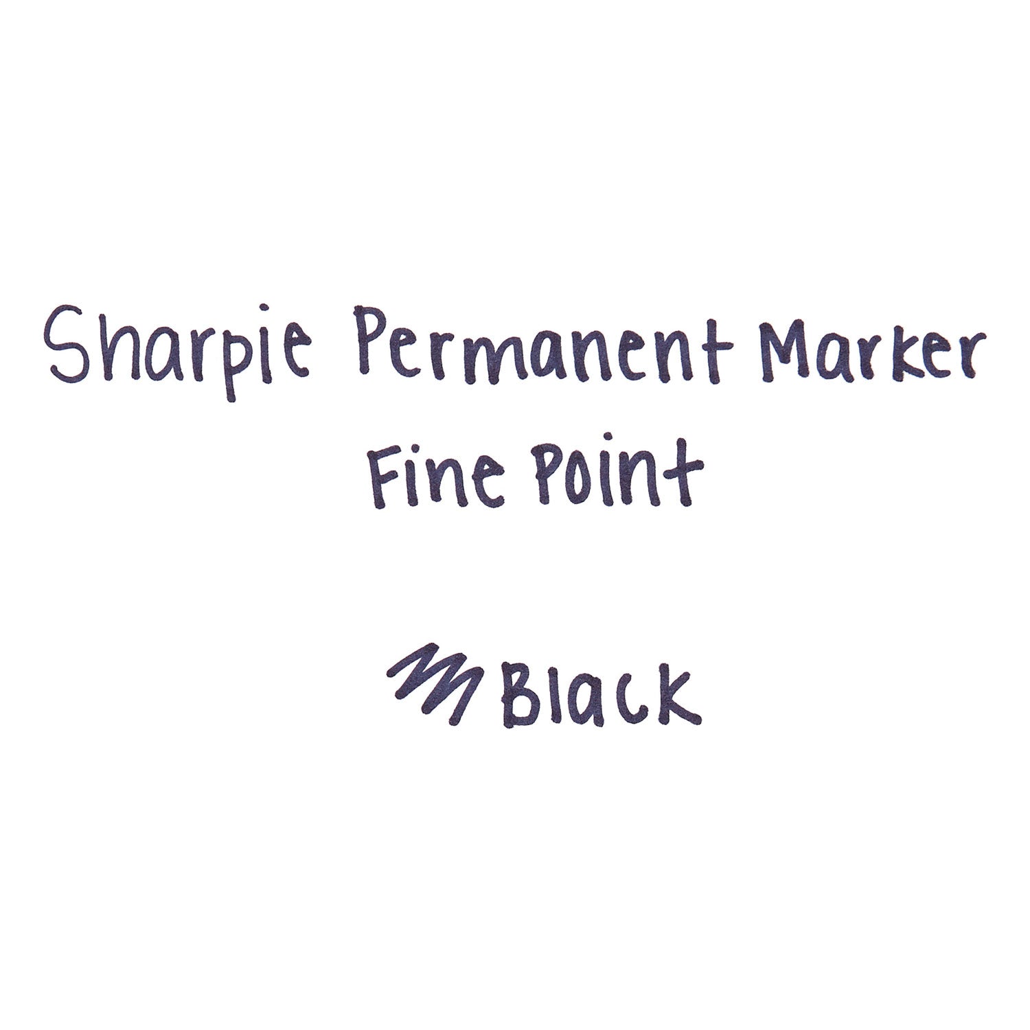 Sharpie Fine Tip Permanent Marker Value Pack, Fine Bullet Tip, Black, 36/Pack