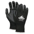 MCR Cut Pro 92720NF Gloves, Large, Black, HPPE/Nitrile Foam