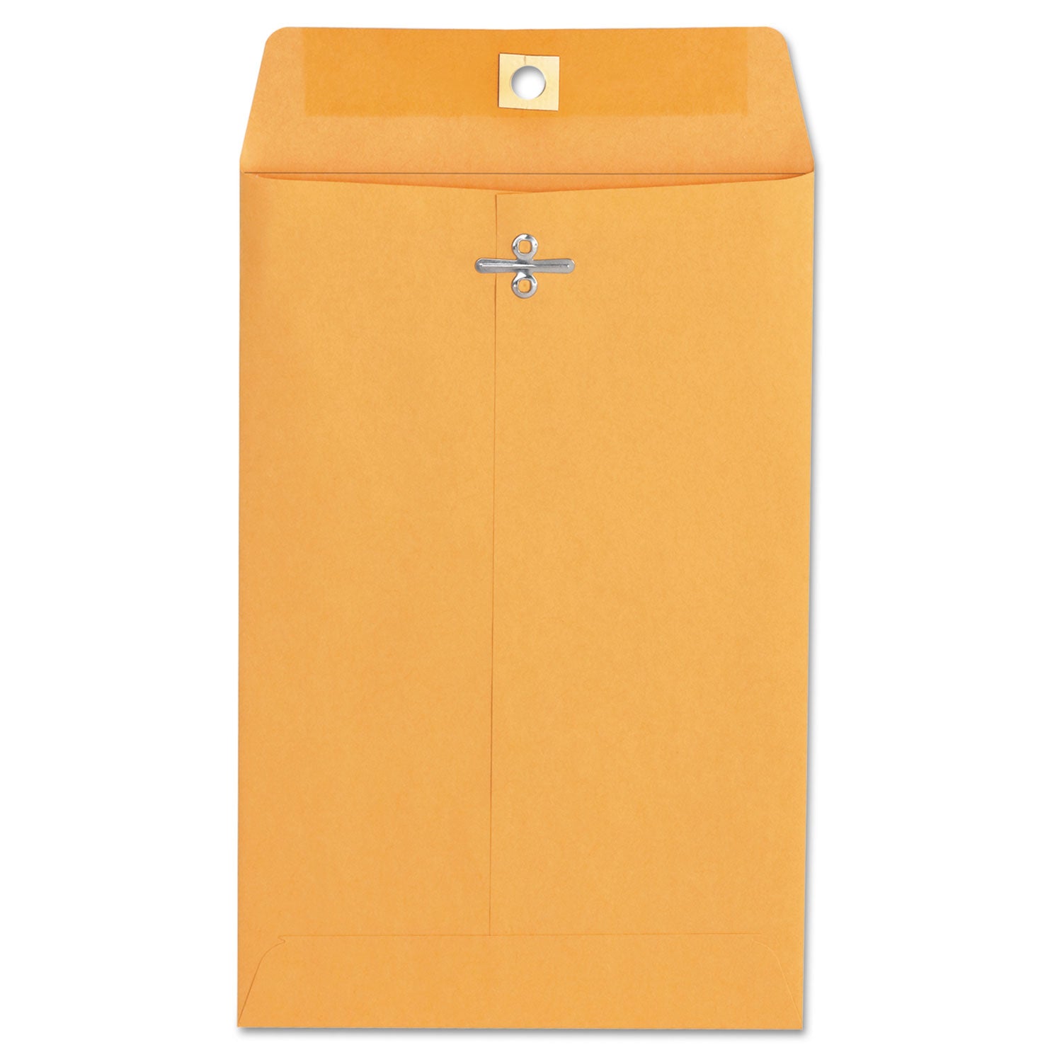 Universal Kraft Clasp Envelope, #55, Square Flap, Clasp/Gummed Closure, 6 x 9, Brown Kraft, 100/Box