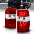 Anzo 2000-2006 Chevrolet Suburban LED Taillights Red/Clear