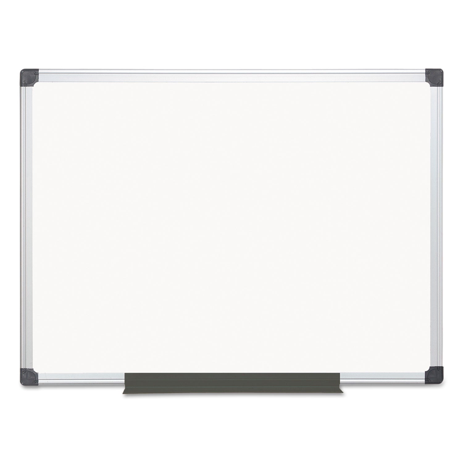 MasterVision Value Melamine Dry Erase Board, 36 x 48, White, Aluminum Frame