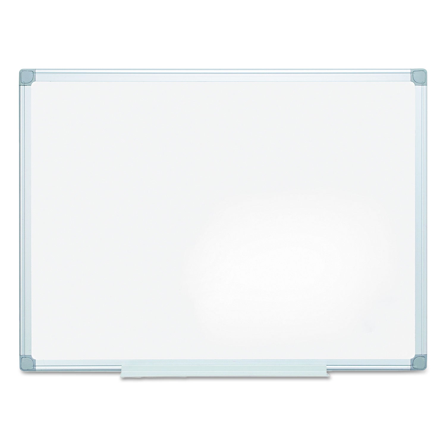 MasterVision Earth Easy-Clean Dry Erase Board, White/Silver, 36x48