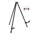 MasterVision Instant Table-Top Easel, 14.25" High, Black