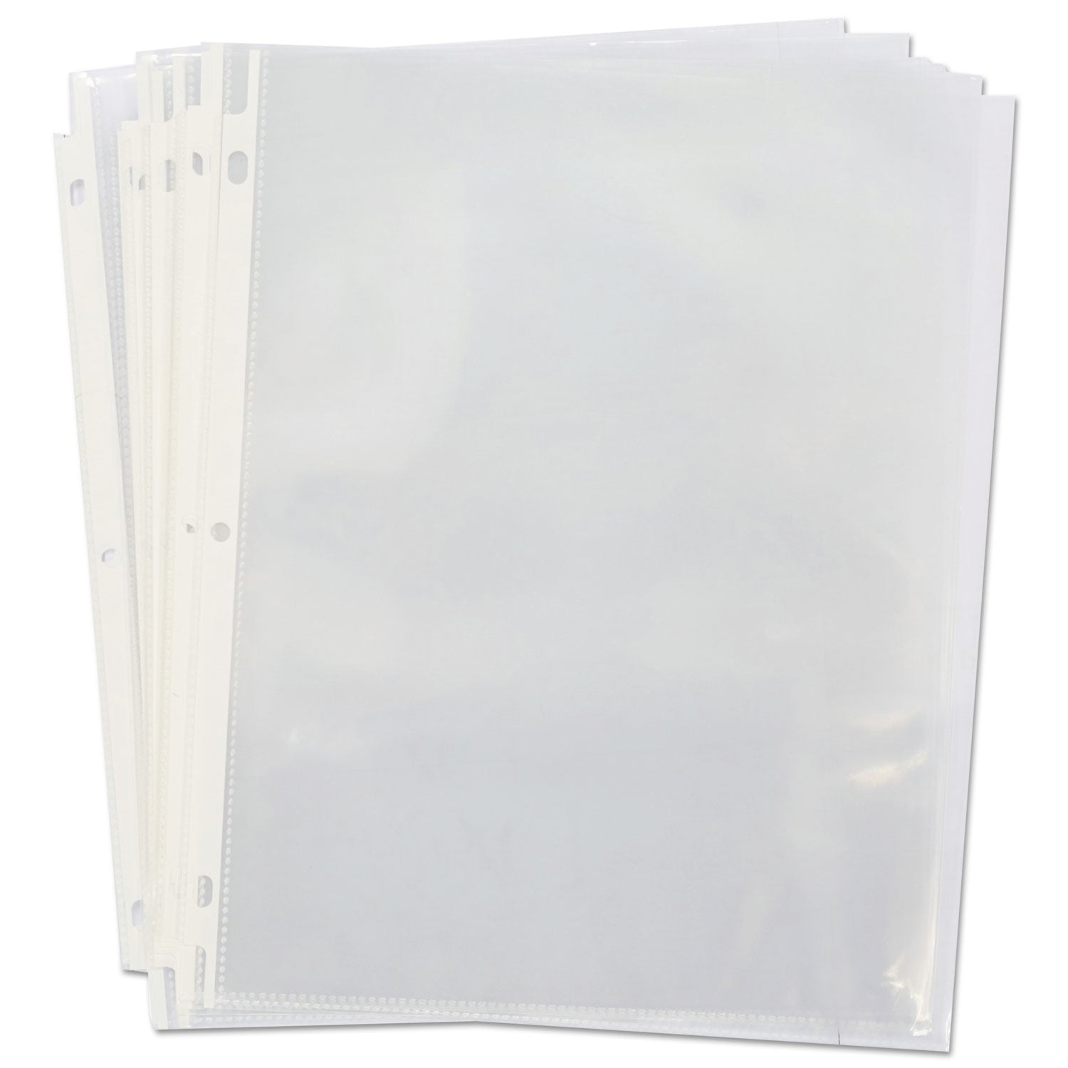 Universal Top-Load Poly Sheet Protectors, Economy, Letter, 100/Box