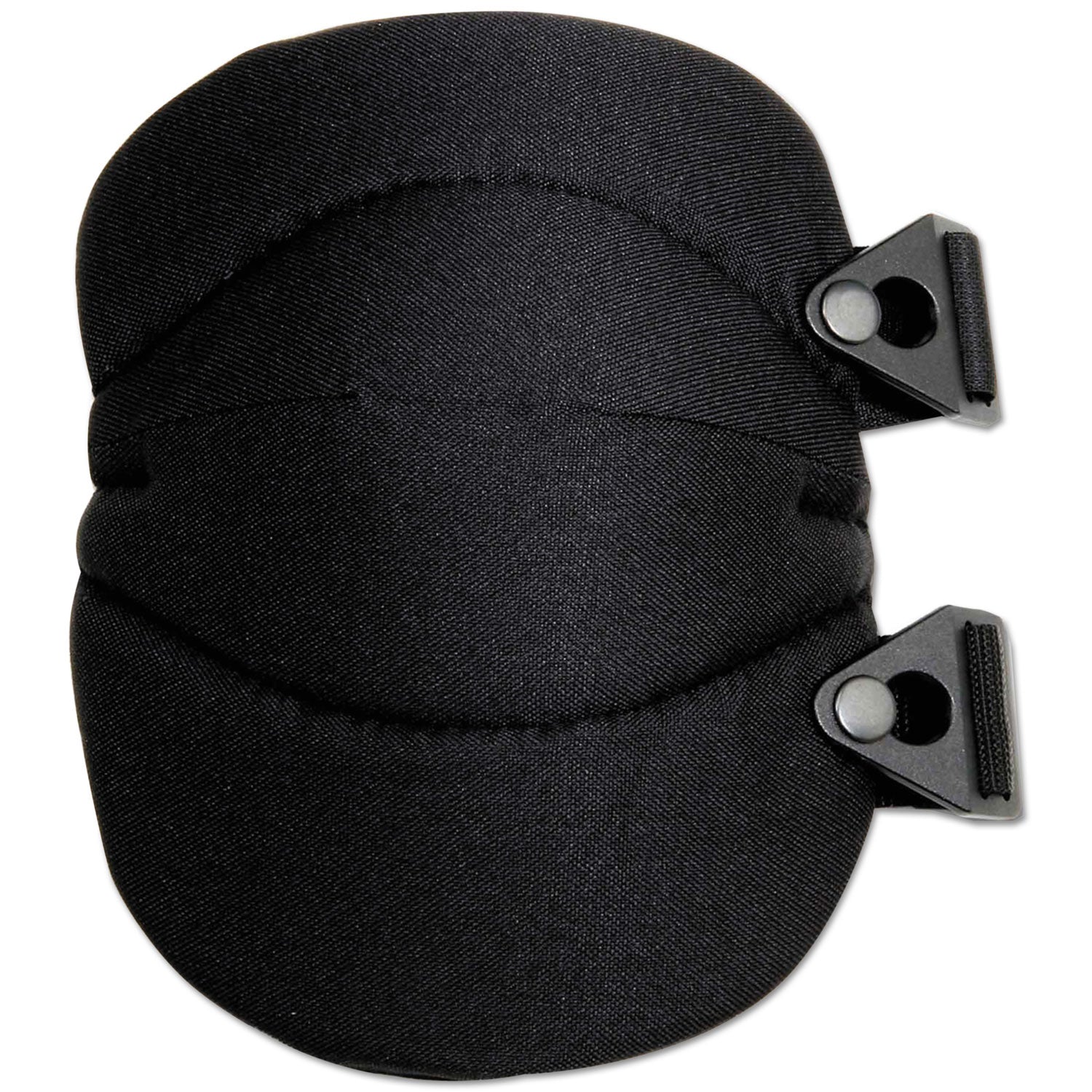 ergodyne ProFlex 230 Wide Soft Cap Knee Pad, Buckle Closure, One Size Fits Most, Black