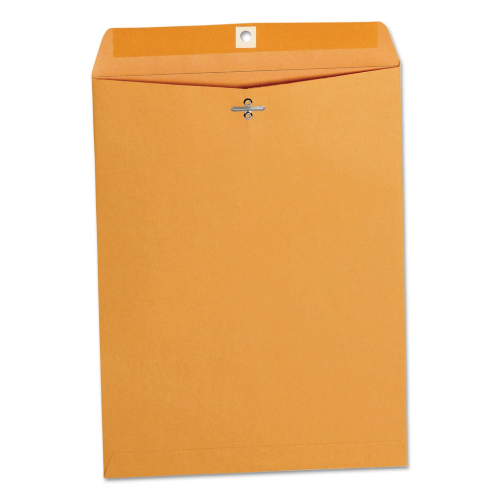 Universal Kraft Clasp Envelope, #93, Square Flap, Clasp/Gummed Closure, 9.5 x 12.5, Brown Kraft, 100/Box