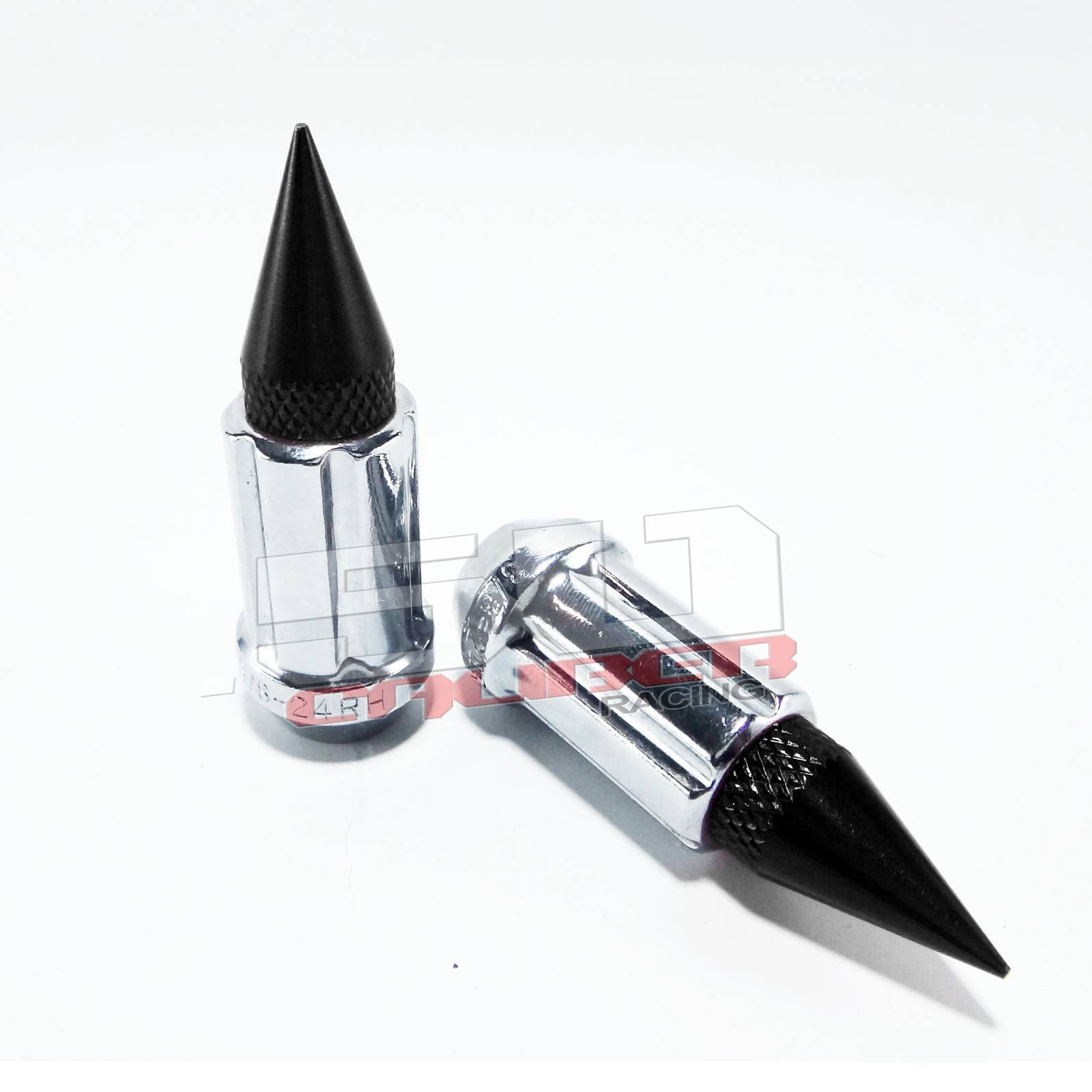 12 x 1.25 mm Chrome Spiked Lug Nuts - 16 Pack