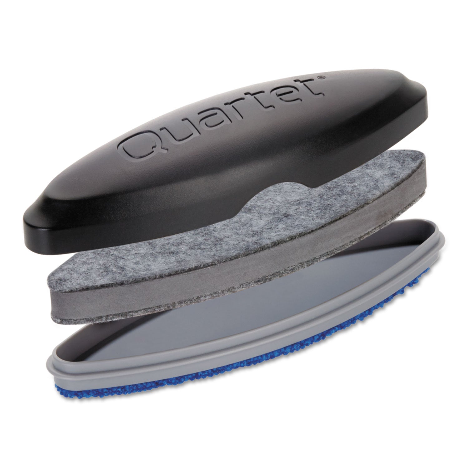 Quartet Premium Magnetic 3-in-1 Eraser, 2" x 1.38" x 6.5"