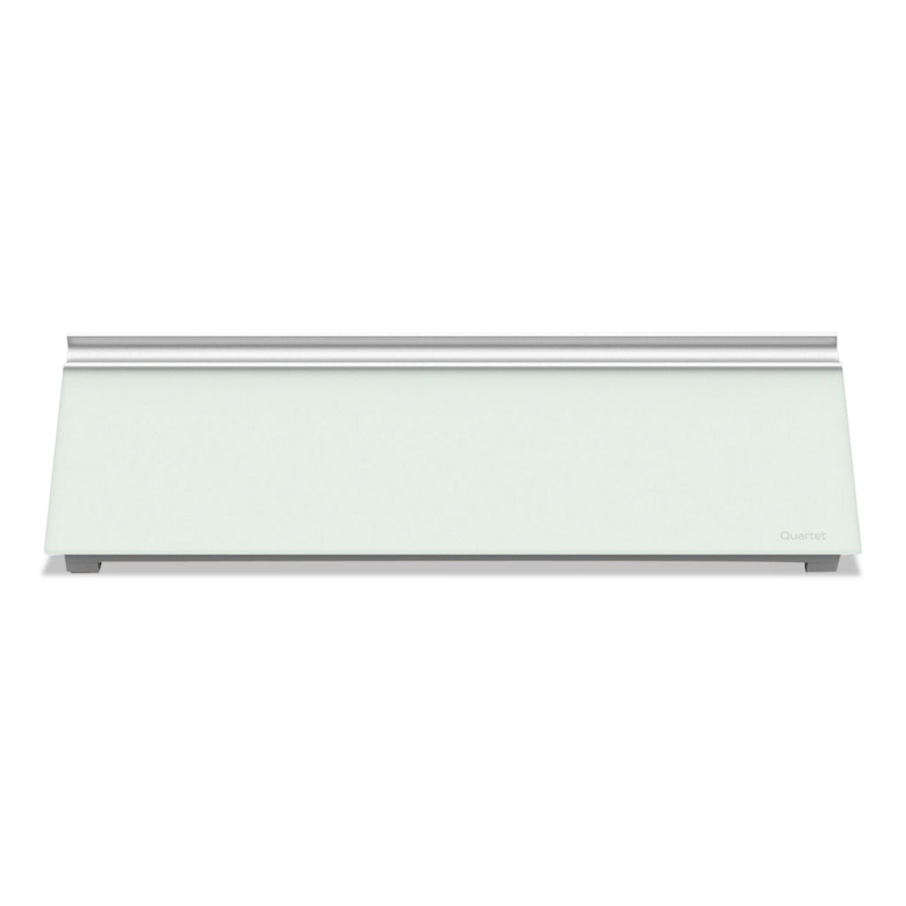 Quartet Glass Dry Erase Desktop Computer Pad, 18 x 6, White