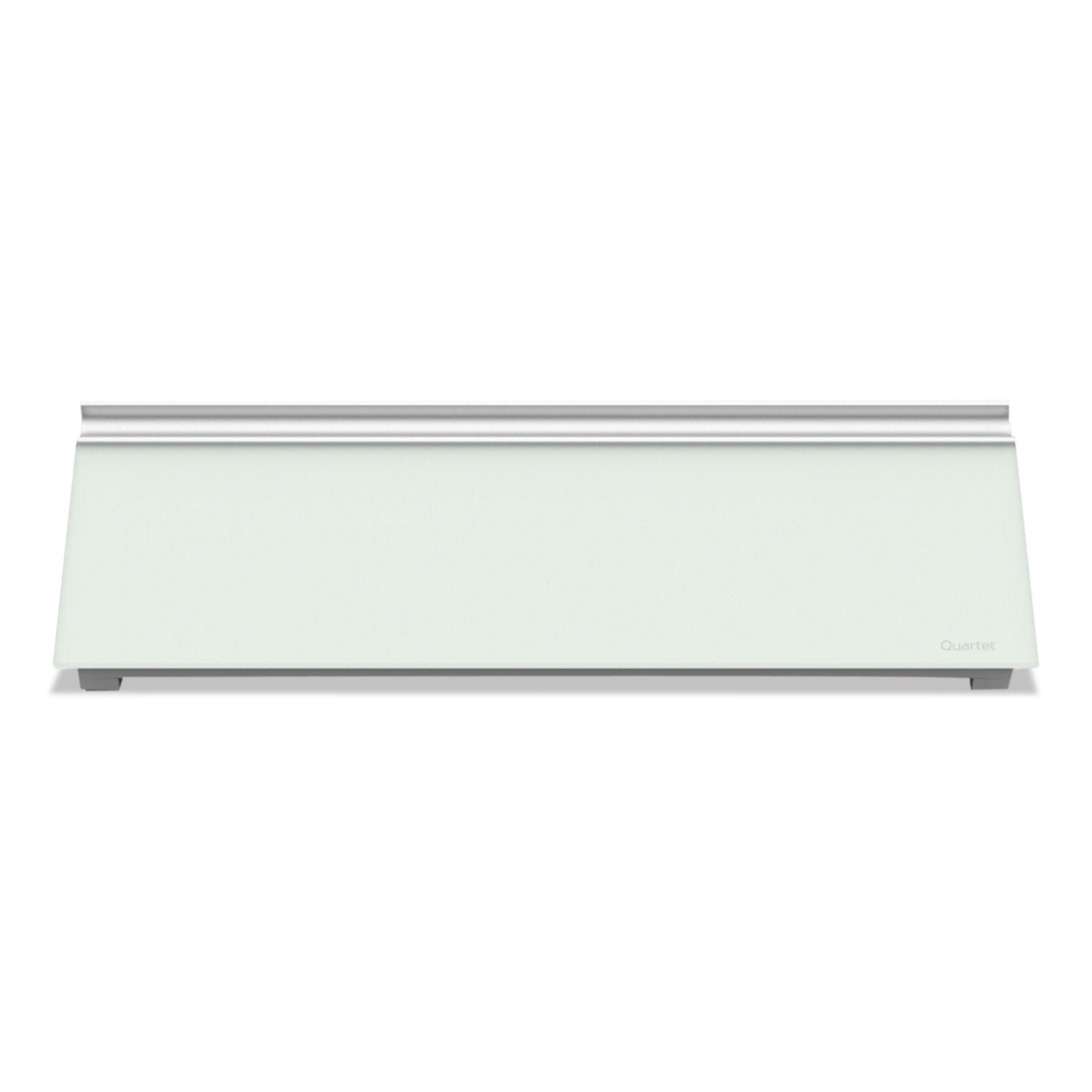 Quartet Glass Dry Erase Desktop Computer Pad, 18 x 6, White