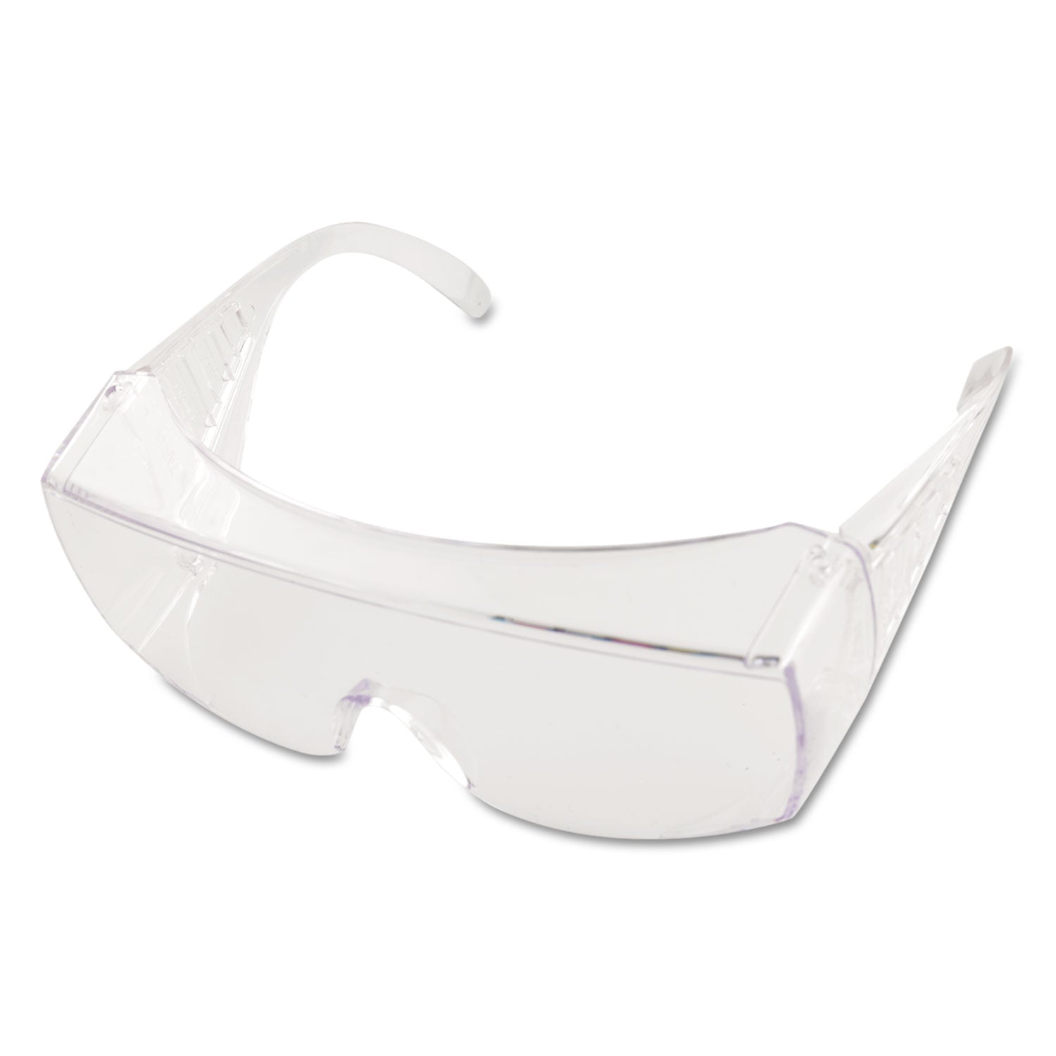 MCR Yukon Safety Glasses, Wraparound, Clear Lens