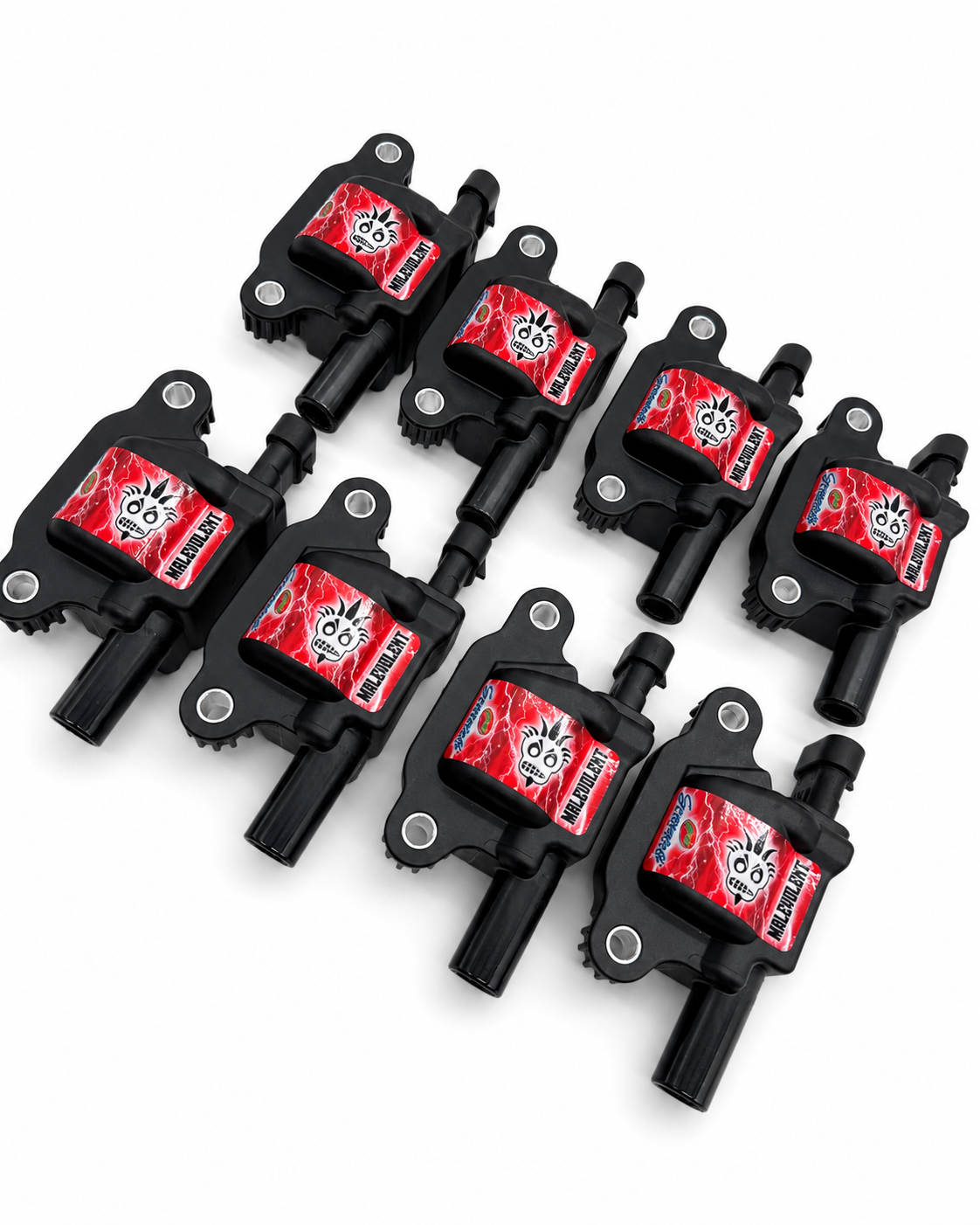 2005–2017 GM LS2/LS3/LS7/LS9/LSA Granatelli 85kV Malevolent Coil Packs – 28-0513-CPM