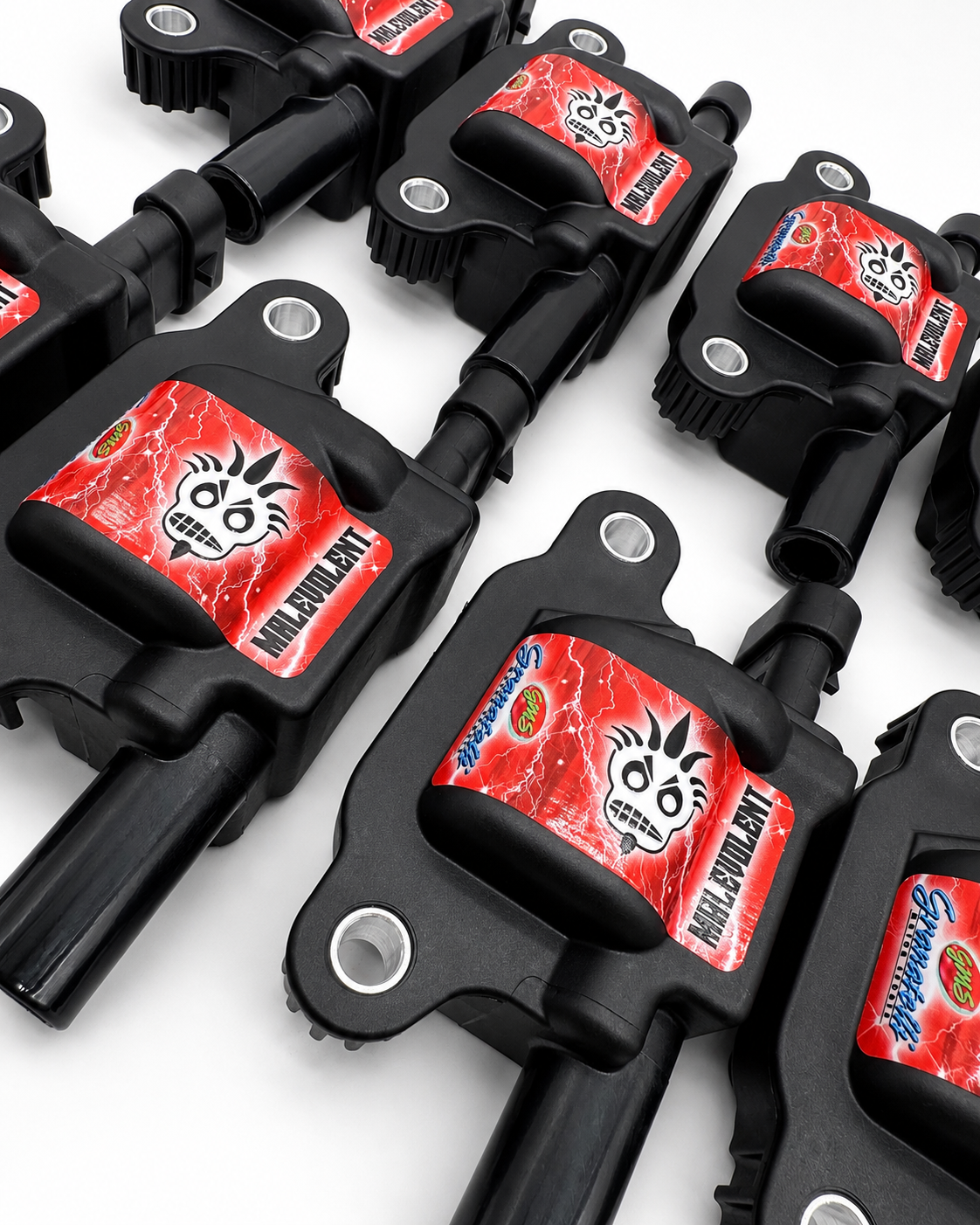 2005–2017 GM LS2/LS3/LS7/LS9/LSA Granatelli 85kV Malevolent Coil Packs – 28-0513-CPM