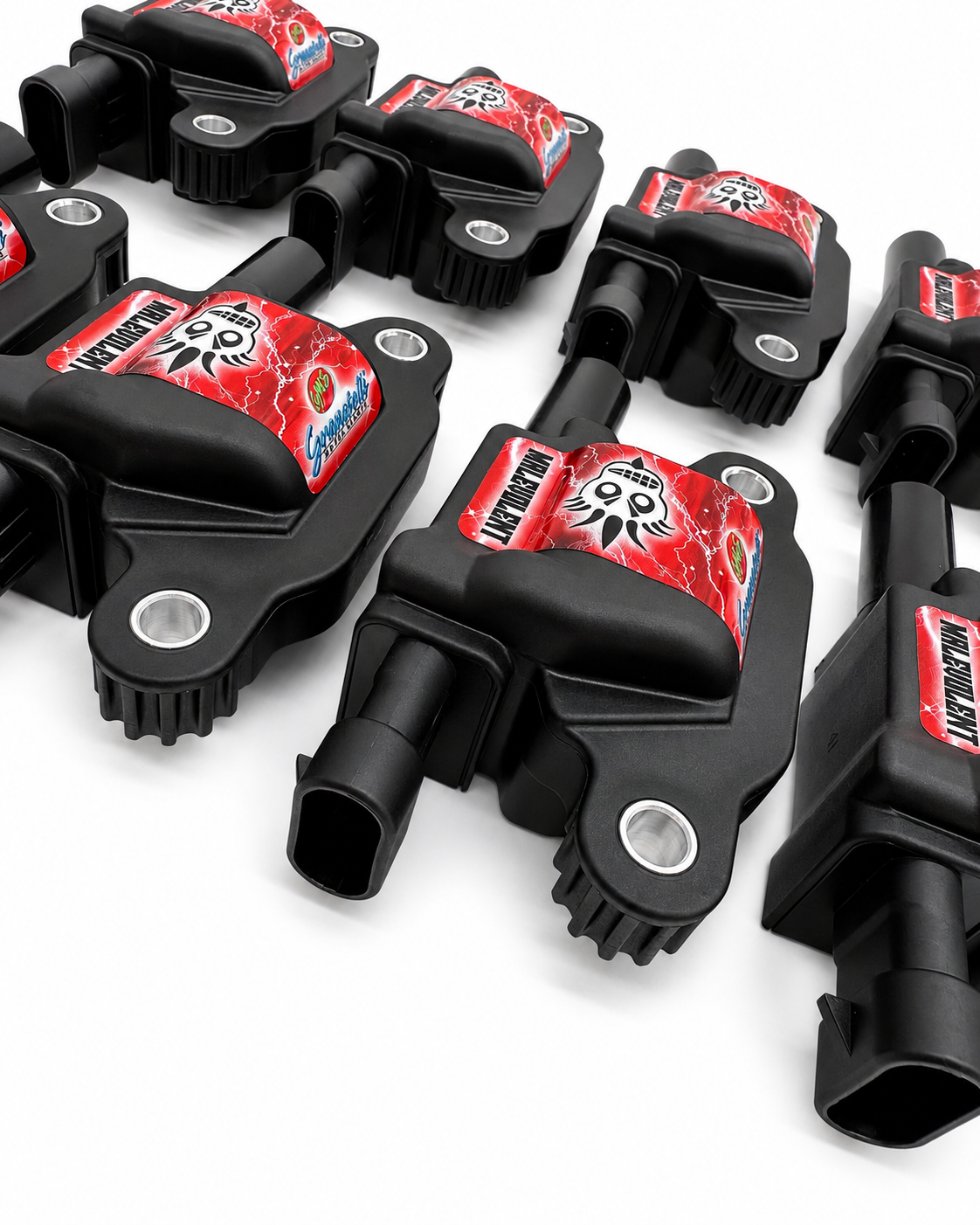 2005–2017 GM LS2/LS3/LS7/LS9/LSA Granatelli 85kV Malevolent Coil Packs – 28-0513-CPM