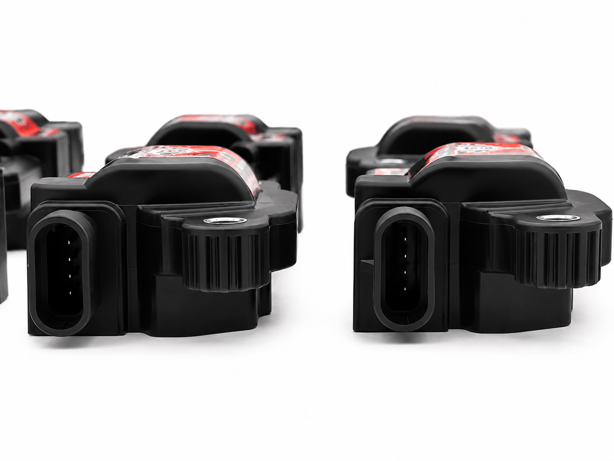 2014–2024 GM LT1/LT4 Granatelli 85kV Malevolent Black Coil Packs – 28-0514-CPM