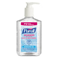 PURELL Advanced Refreshing Gel Hand Sanitizer, 8 oz Pump Bottle, Clean Scent, 12/Carton