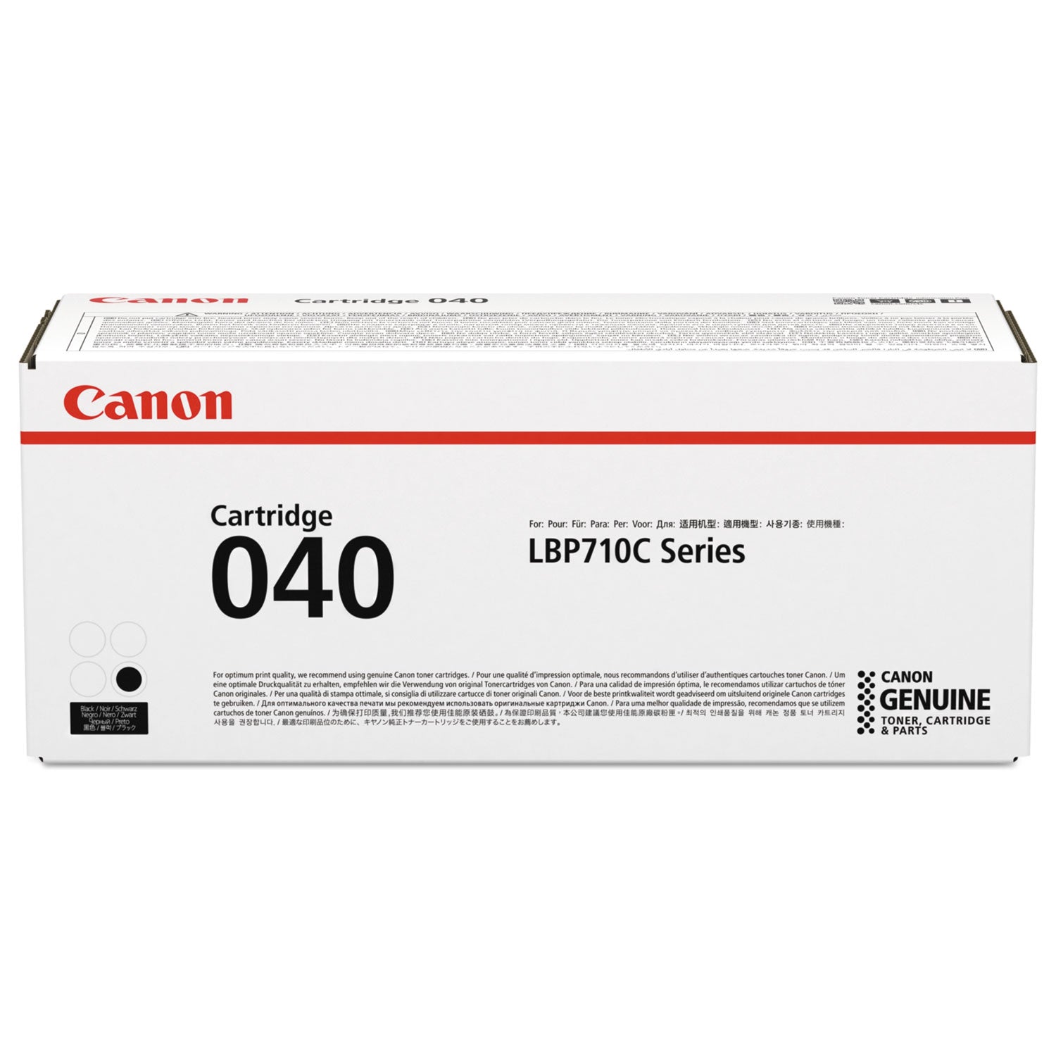 Canon 0460C001 (040) Ink, 6,300 Page-Yield, Black