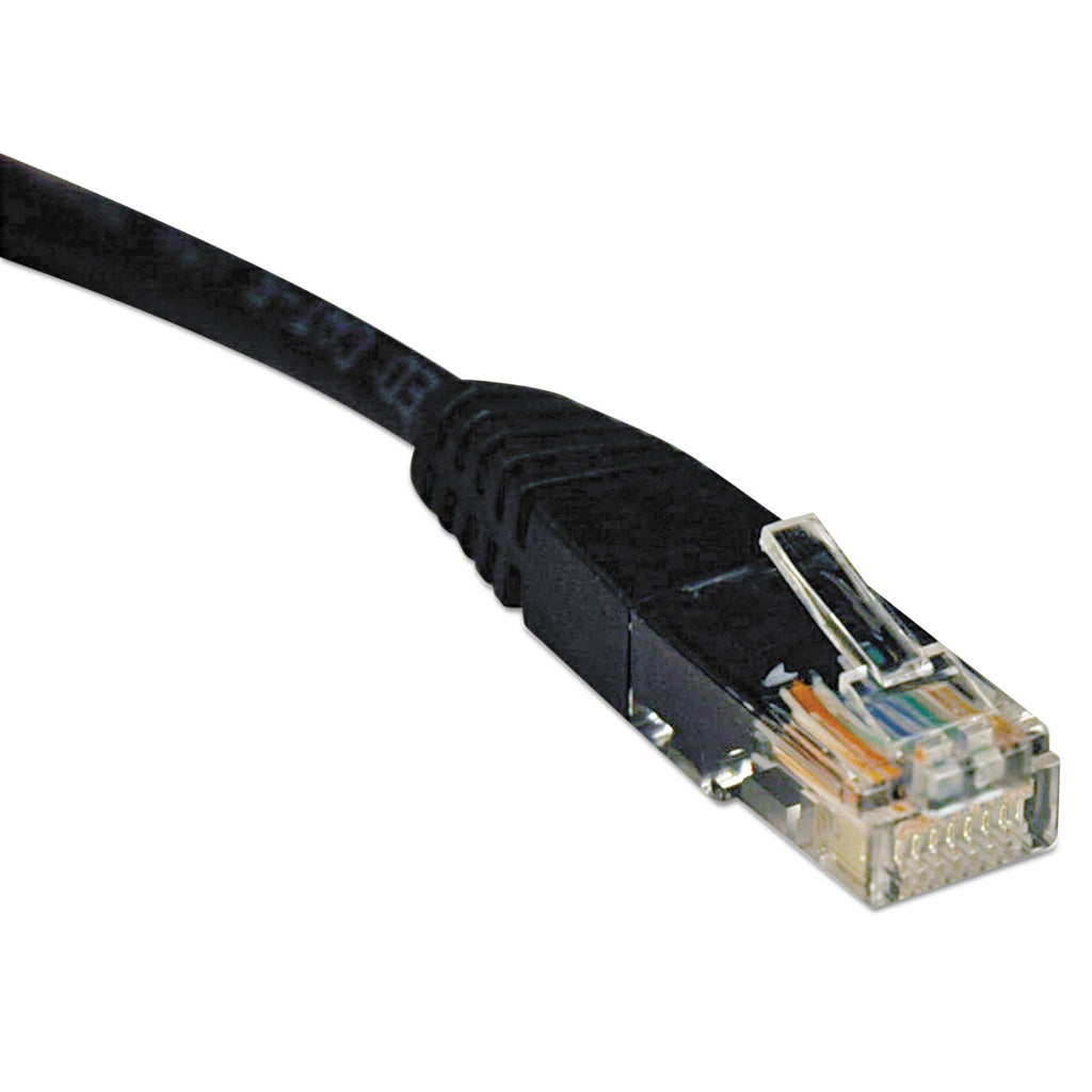 Tripp Lite CAT5e 350 MHz Molded Patch Cable, 14 ft, Black