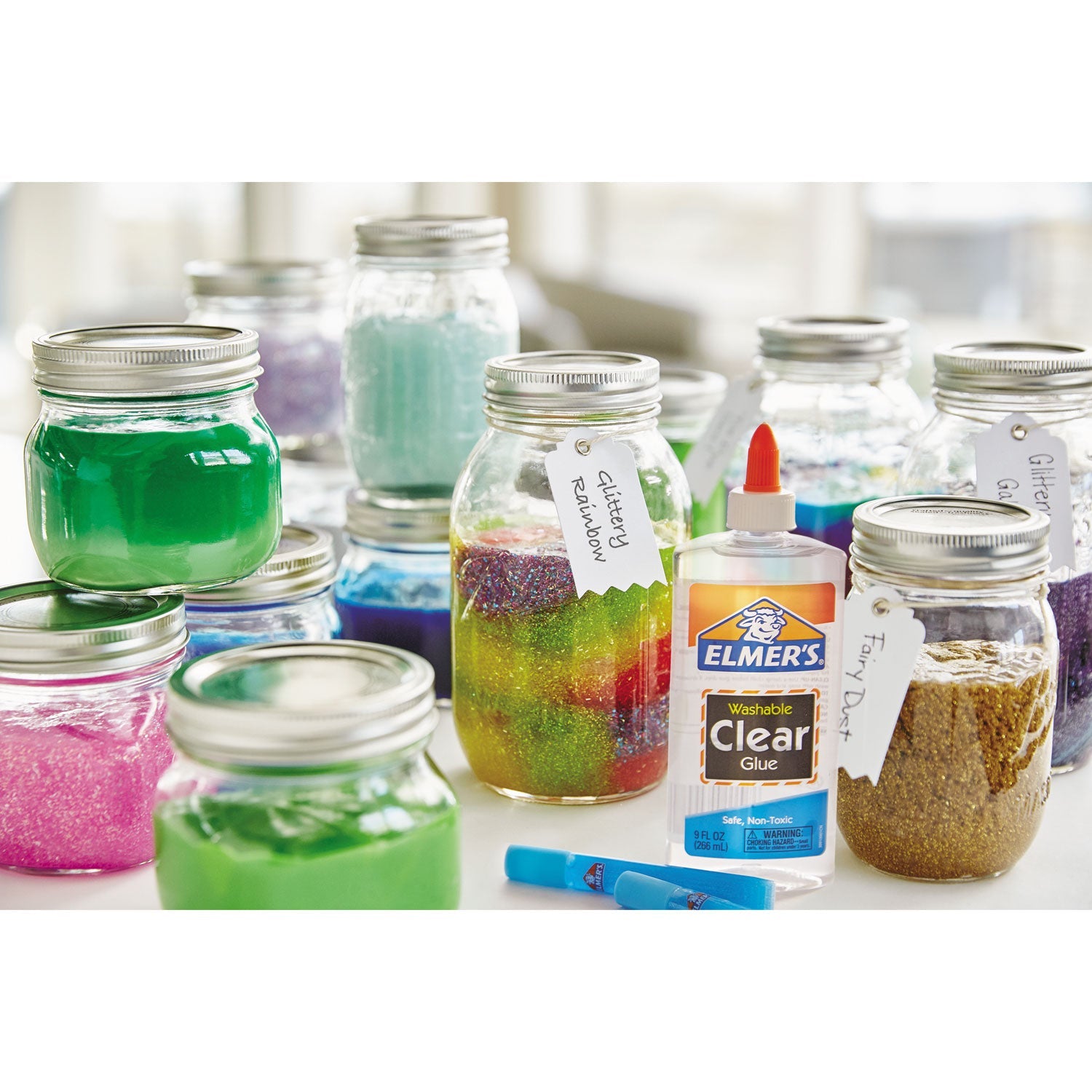 Elmer's Washable School Glue, 5 oz, Dries Clear