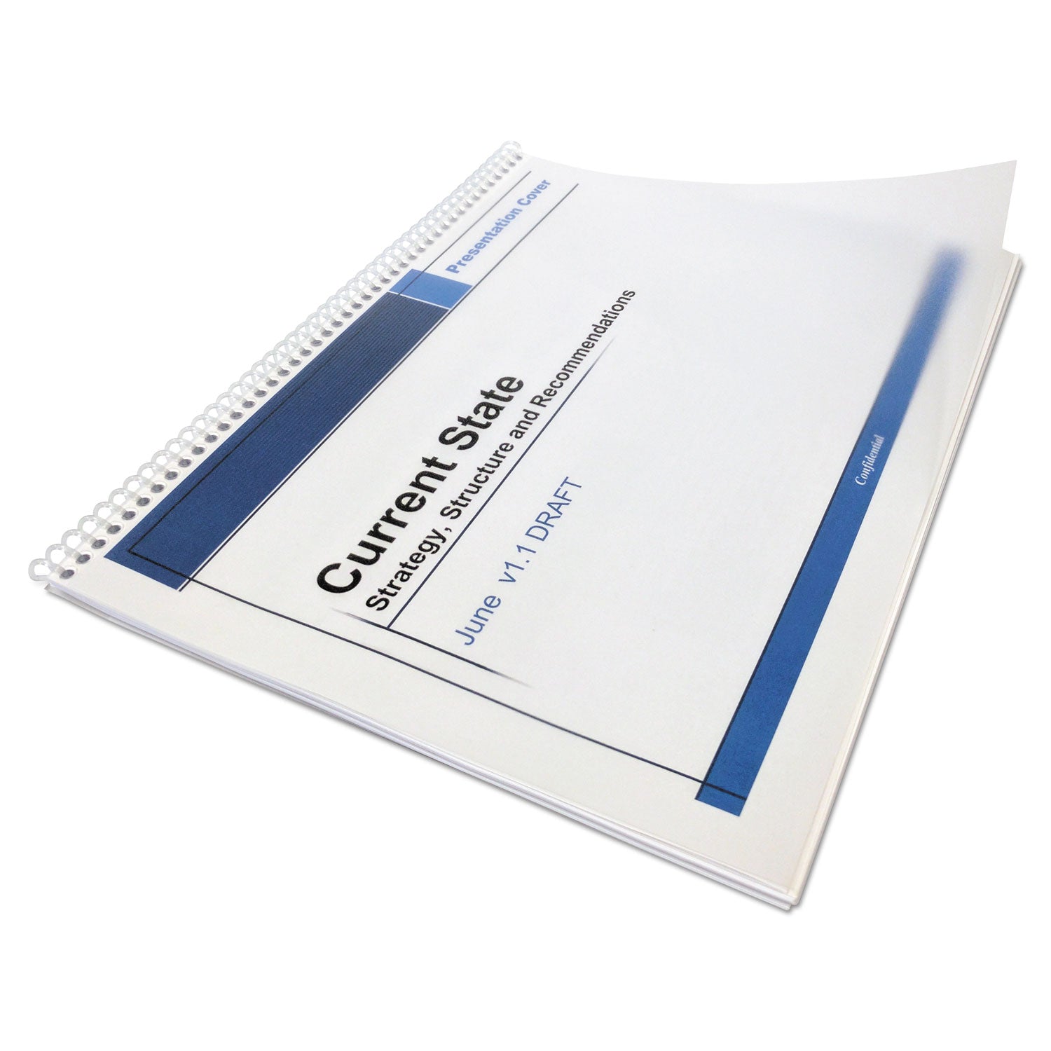 Universal Black and White Laser Printer Transparency Film, 8.5 x 11, 100/Pack