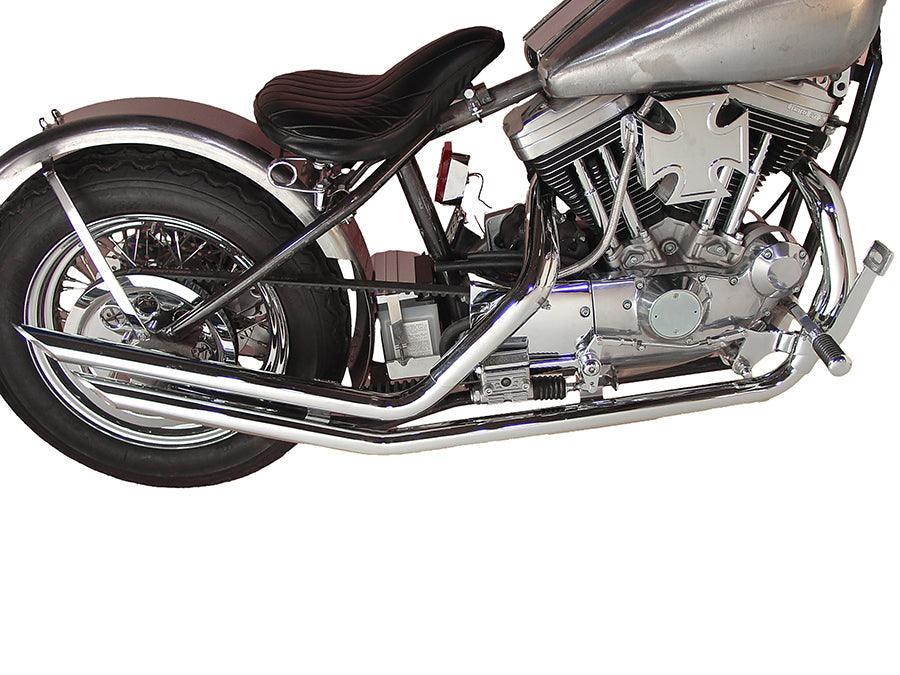 Exhaust Drag Pipe Set Slash Cut