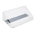 deflecto Magnetic DocuPocket Wall File, Letter Size, 13" x 4" x 7", Clear