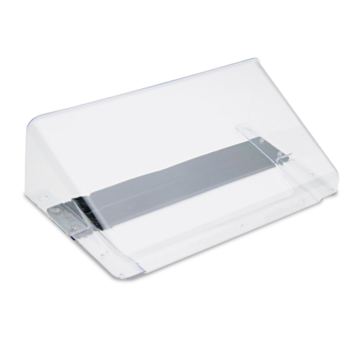 deflecto Magnetic DocuPocket Wall File, Letter Size, 13" x 4" x 7", Clear