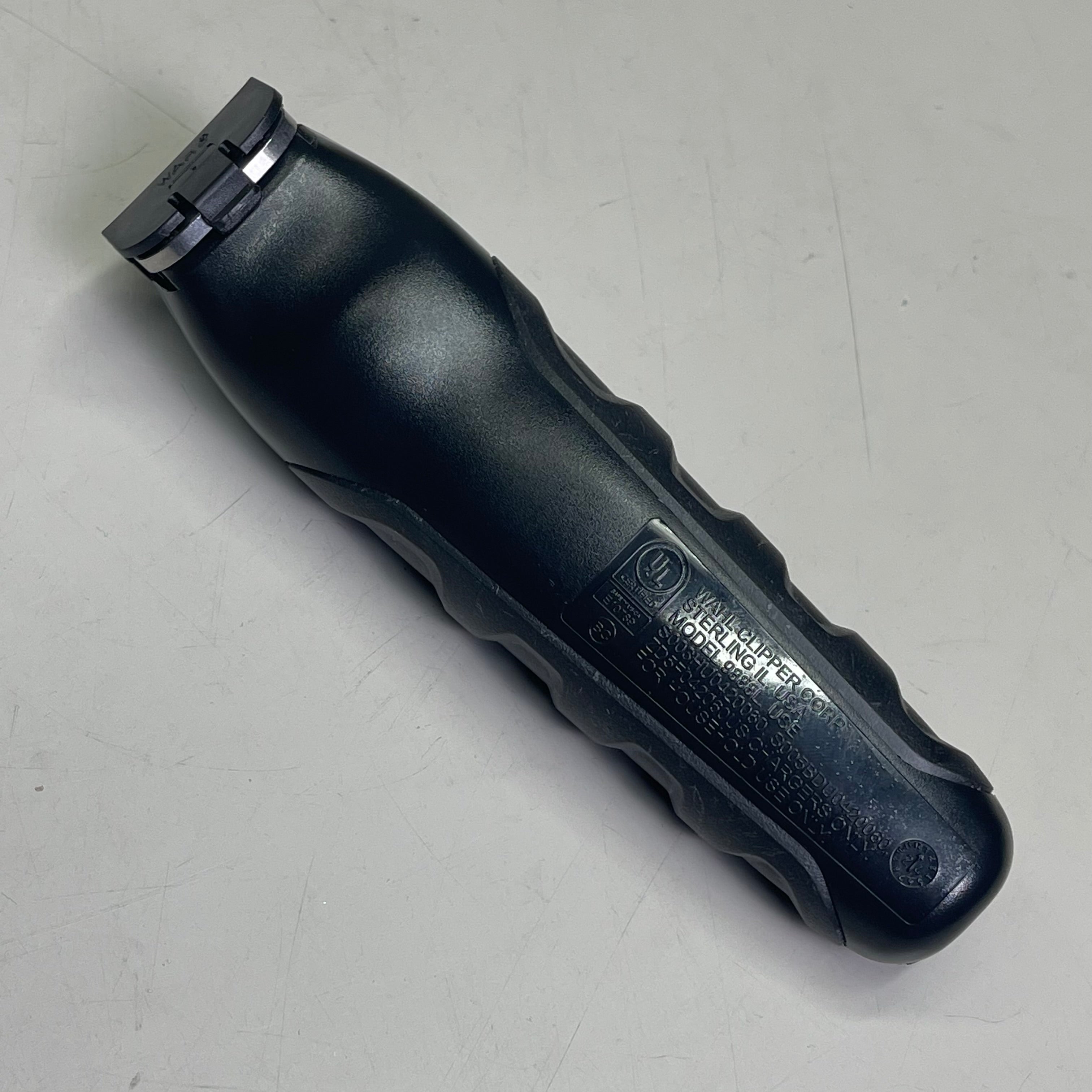 WAHL Lithium Ion Total Beard Trimmer Rechargeable Cordless Black Silver 09888