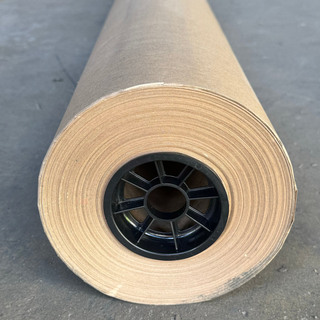 PREGIS Heavy Duty Construction Paper Roll, Recycled Kraft 60”Wx500 Brown