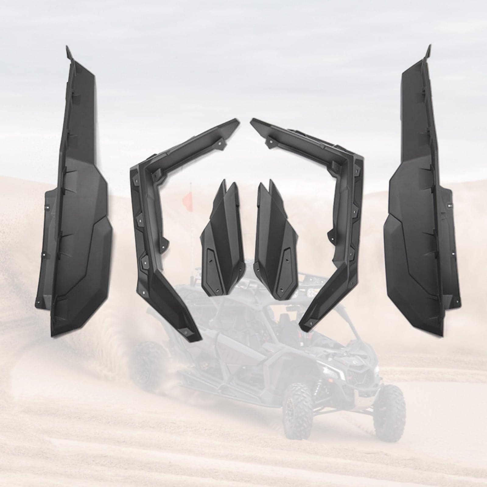 Kemimoto Fender Flares Maverick X3 / X3 Max