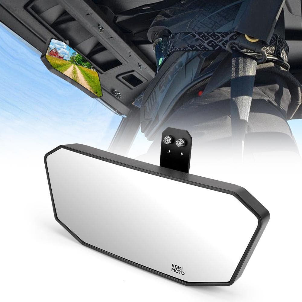 Kemimoto Upgraded Rear View Mirror Fit Polaris Ranger