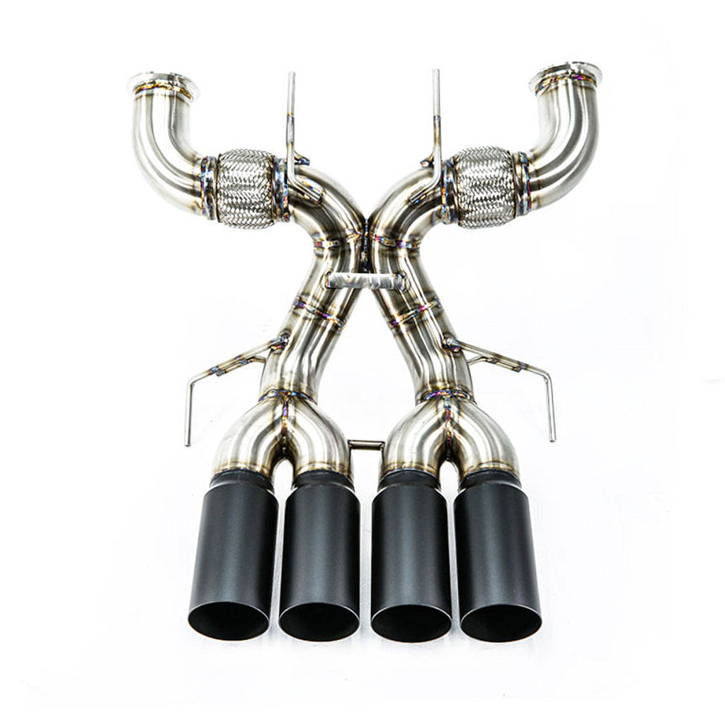 Titanium X Pipe Catback Exhaust System For McLaren 765LT 4.0T V8