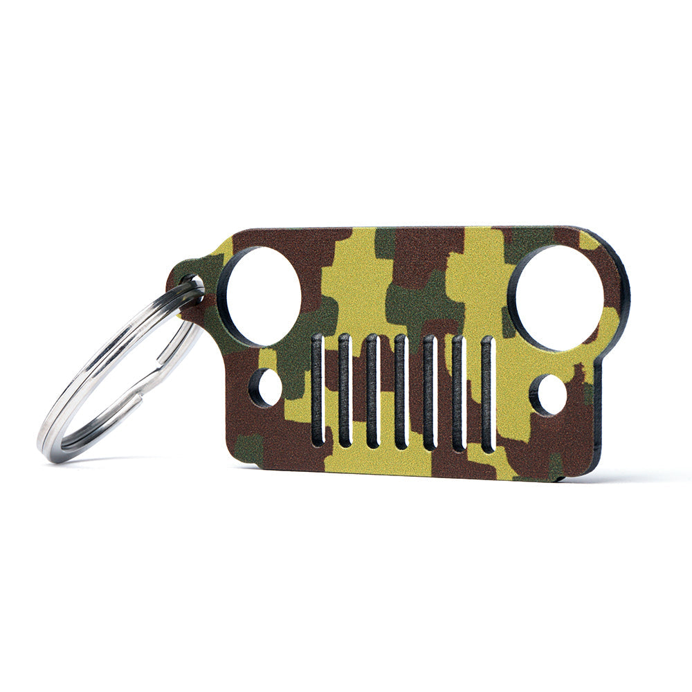 Xprite Green Camo Wrangler JK Keychain