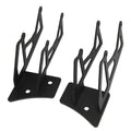 Dual A-Pillar Pods Light Windshield Mount Brackets for Wrangler 2007-2015
