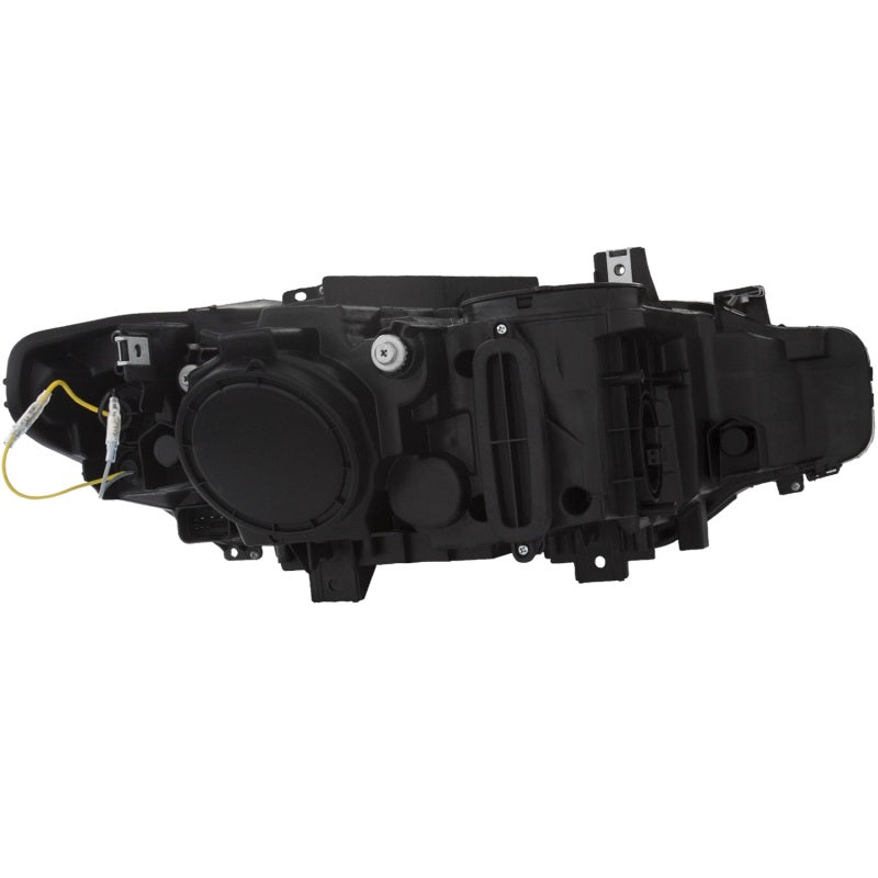 Anzo 2012-2015 BMW 3 Series Projector Headlights w/ U-Bar Black