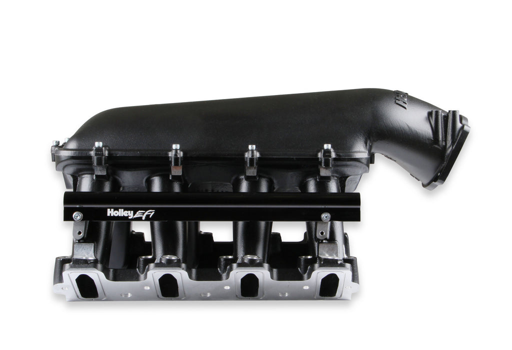 LS Hi-Ram EFI Manifold - Black GM LS1/LS2/LS6 - 92MM Throttle Body