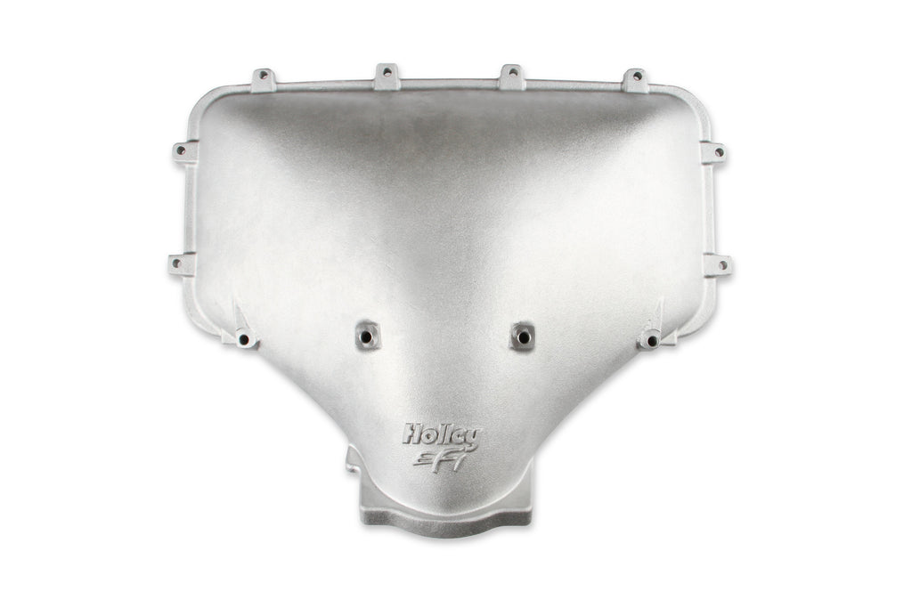 HI-RAM 105MM Cast Side Mount Plenum Top - Cast Finish- GM Style
