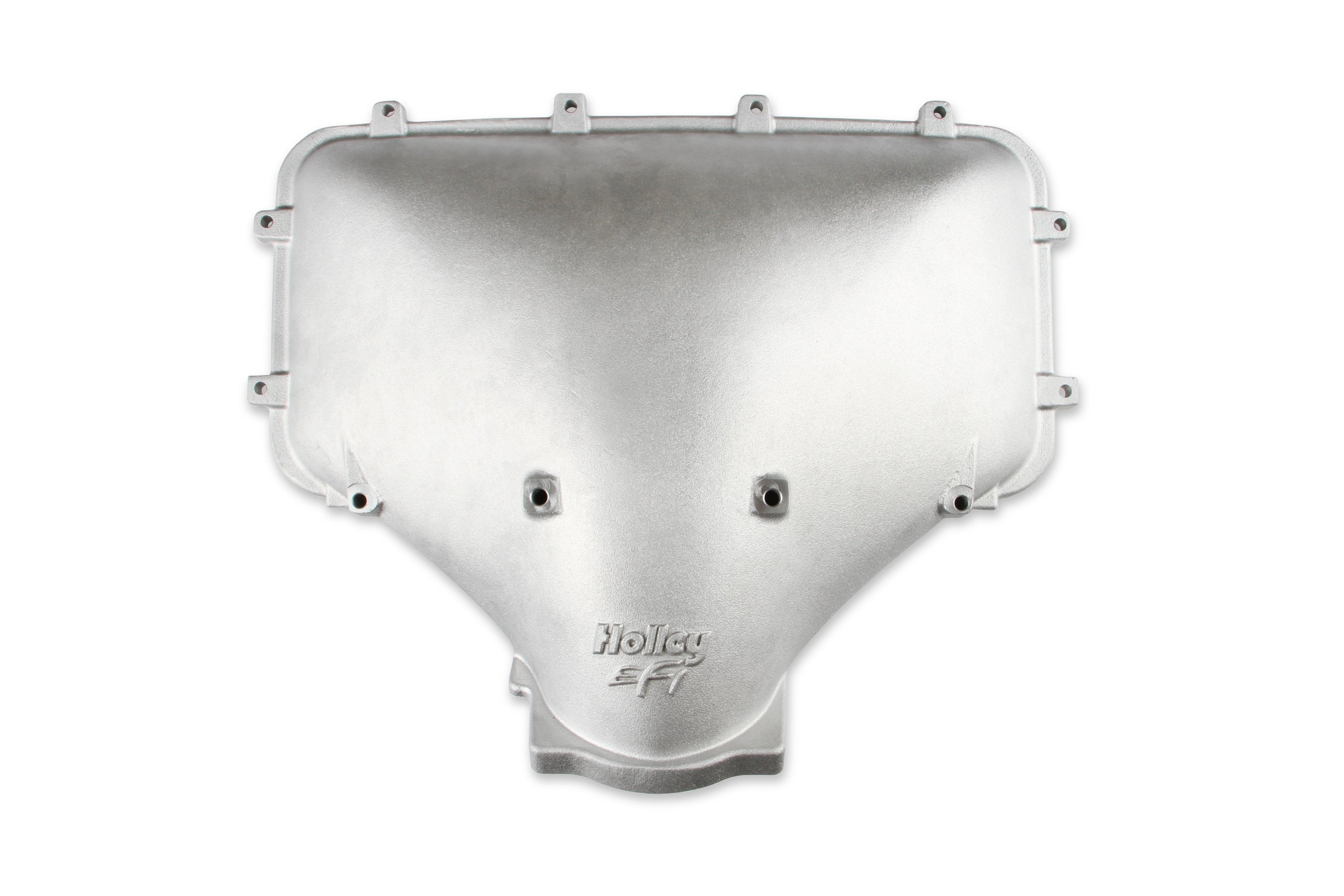 HI-RAM 105MM Cast Side Mount Plenum Top - Cast Finish- GM Style