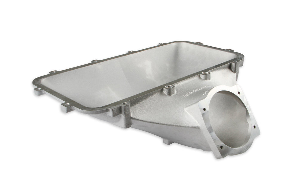 HI-RAM 105MM Cast Side Mount Plenum Top - Cast Finish- GM Style