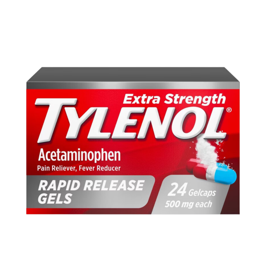 Tylenol Extra Strength Rapid Release Gels 500mg (24 ct)