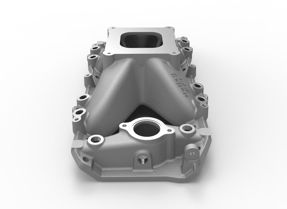Holley EFI Intake Manifold 396, 402, 427, 454, 502 for 4150 Style Flange, Oval Port Heads