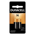 Duracell Specialty Alkaline Battery, N, 1.5 V, 2/Pack