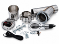 Granatelli Electronic Exhaust Cutout Kit 302540 - SS Slip-Fit - 4.00"