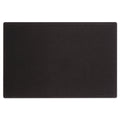 Quartet Oval Office Fabric Bulletin Board, 48 x 36, Black