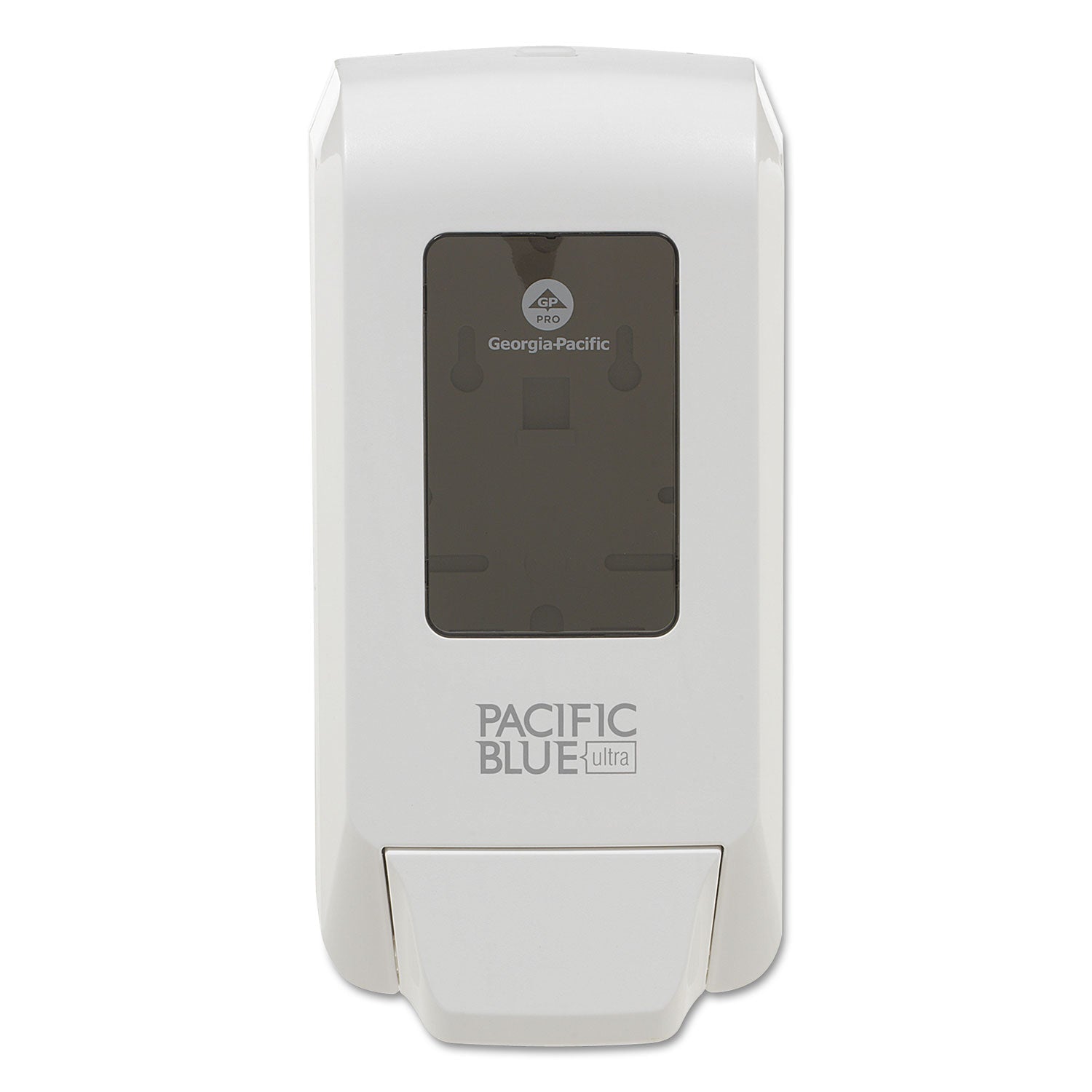 Georgia Pacific Pacific Blue Ultra Soap/Sanitizer Dispenser, 1,200 mL, White
